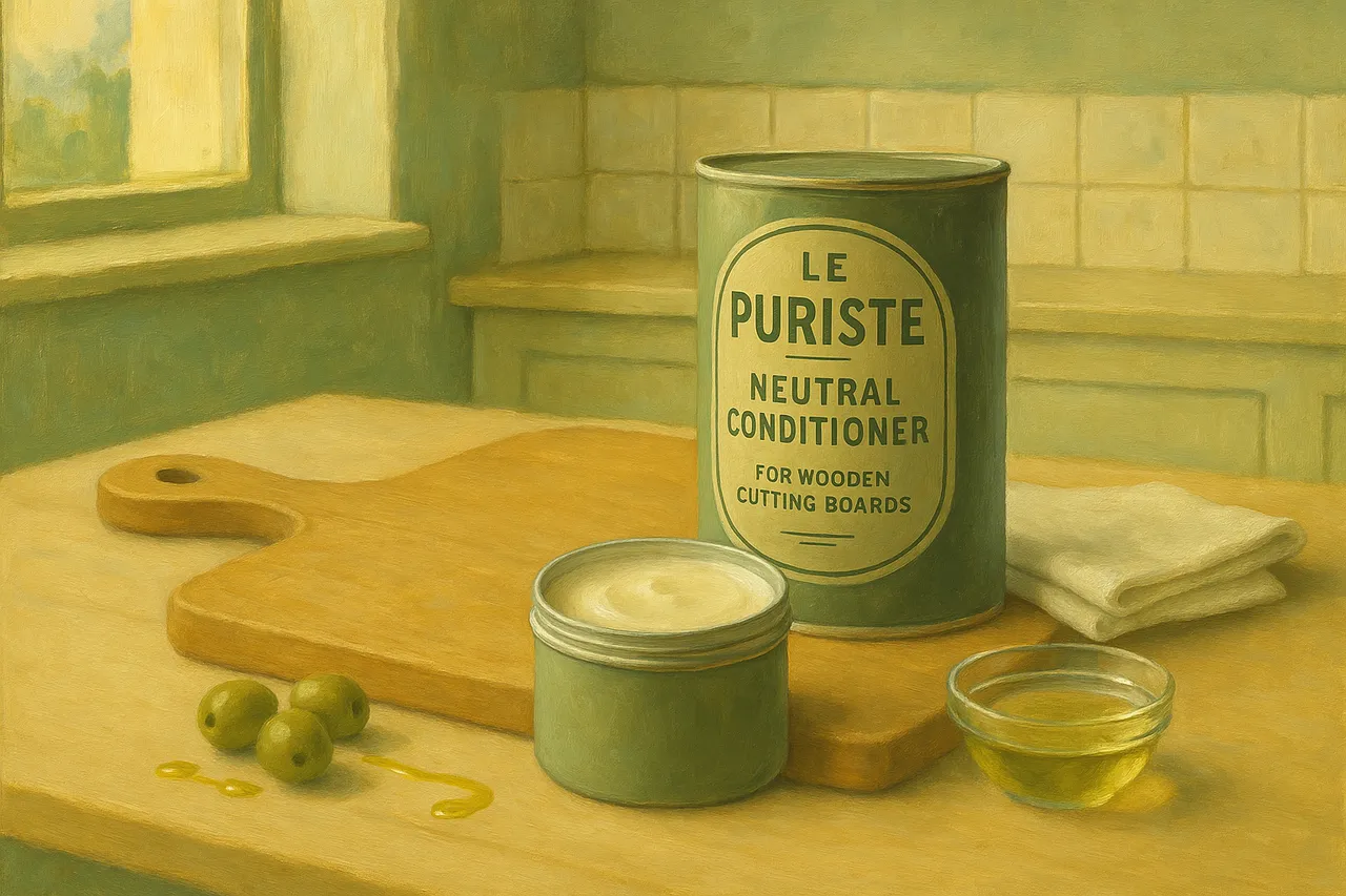 Le Puriste - Conditionneur neutre pour planches à découper
